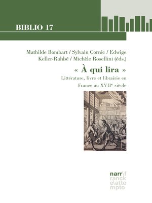 cover image of " a qui lira "